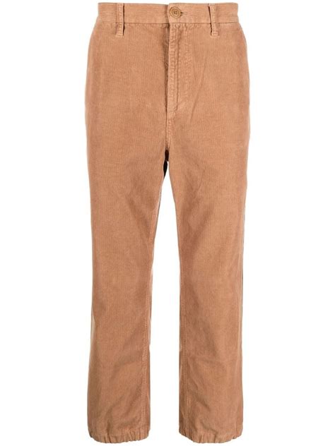 gucci corduroy trousers|farfetch gucci pants.